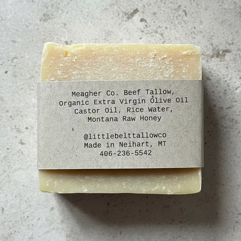 High Plains All-Purpose Tallow Soap Bar
