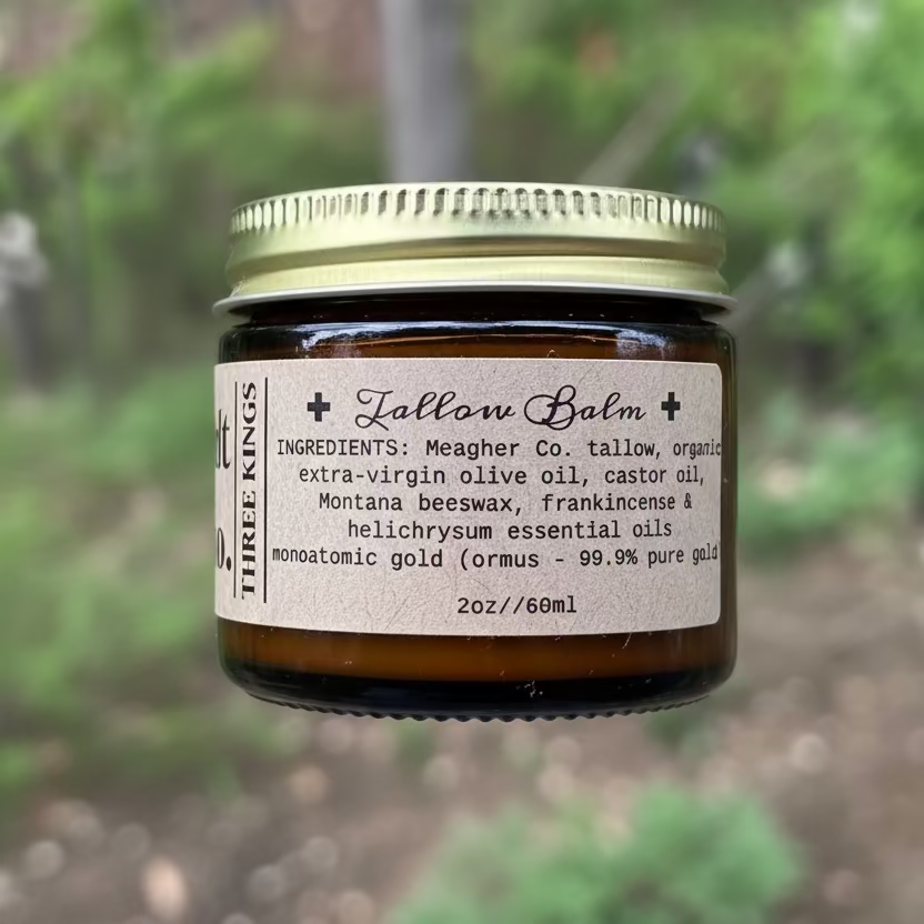 Three Kings Gold-Infused Tallow Balm
