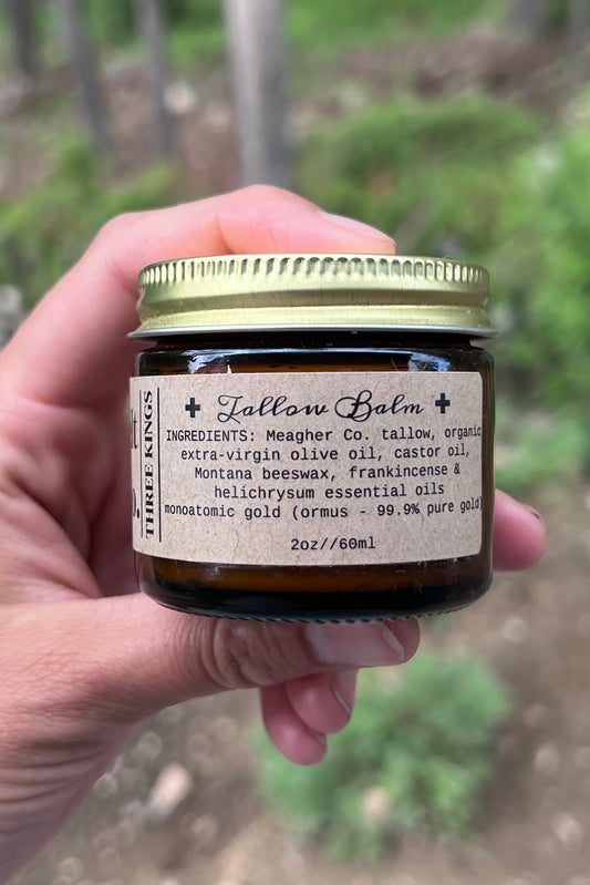 Three Kings Gold-Infused Tallow Balm